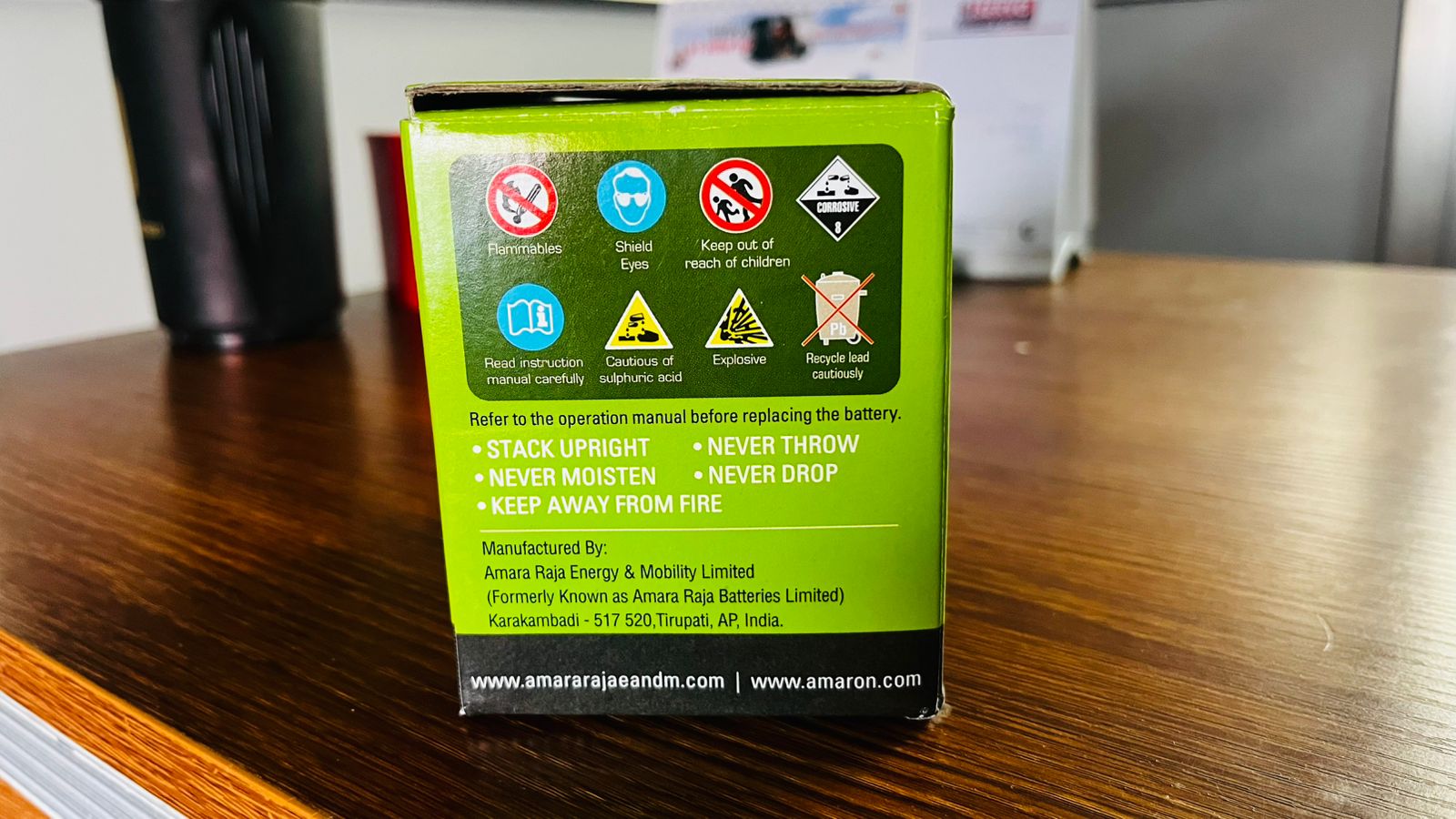 Amaron Pro Rider ETZ5L 5Ah Bike Battery for Yamaha FZ, TVS Ntorq, Ray ZR, Honda Shine || 48 Months Warranty